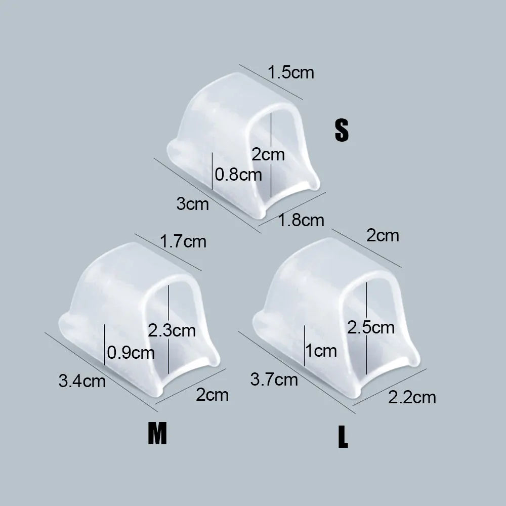 2Pcs Hammer Toe Corrector Hammertoe Straightener for Curled Crooked Bent Claw and Overlapping Toes Bunion Pads Protective Pad