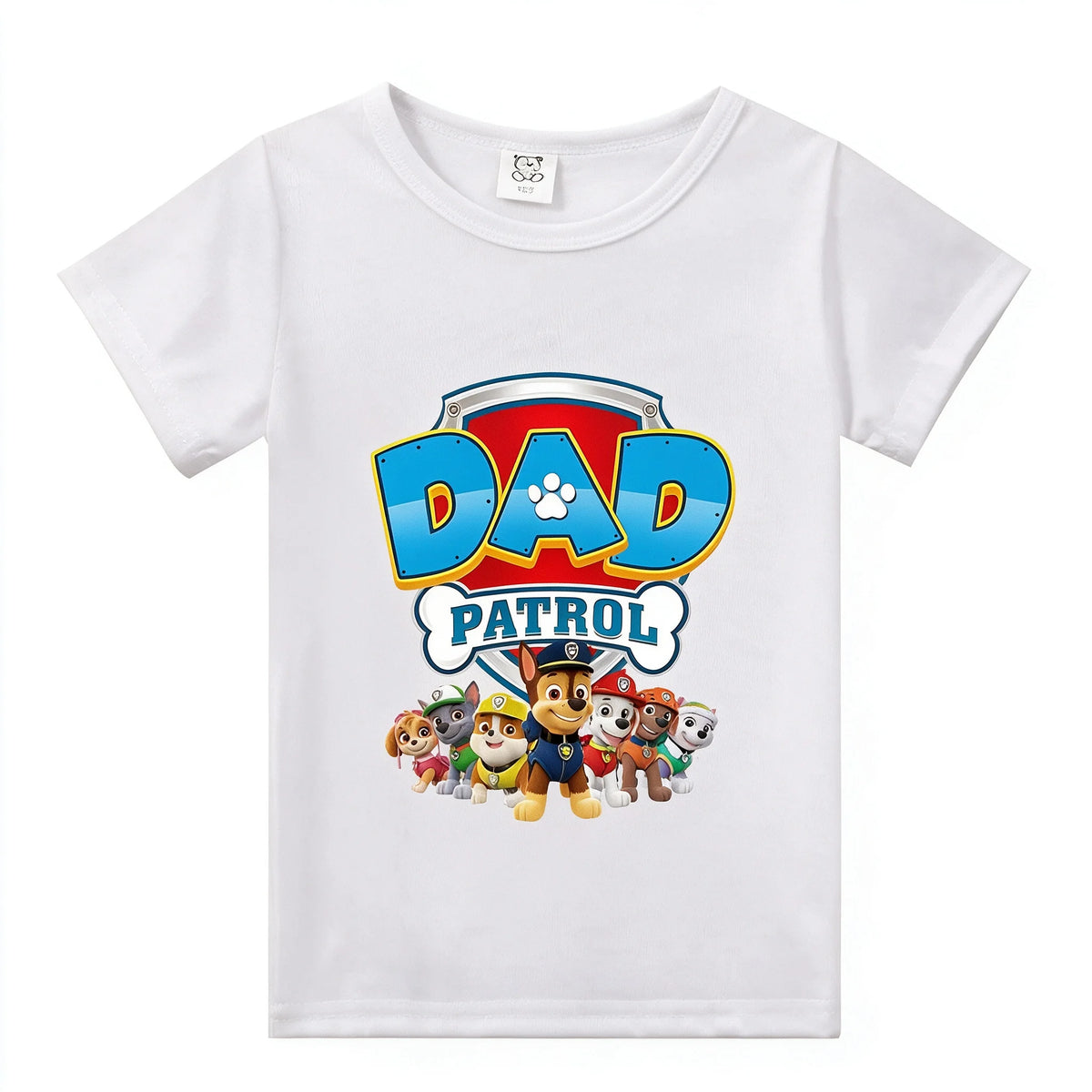 Paw Patrol Parent-child Outfit Birthday Party Tee Dad Mom