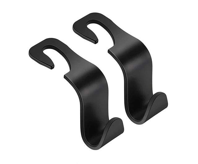 4Pack Hooks for Bags Car Clips Front Seat Headrest Organizer Holder Auto Fastener Hangers Car Storage Interior Accessories2025