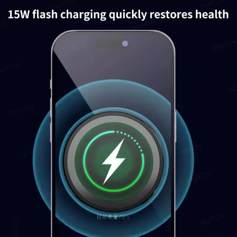 Magnetic Car Wireless Charger Air Vent Clip Phone Holder & Ring For Magsafe iPhone 17 16 15 14 13 12 Pro Max Fast Charging Stand
