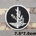 Israel Flag Embroidery Patch Hook and Loop Mlrs Army Morale Badge Israeli Language Outdoor Equipment Tactical Backpack Sticker