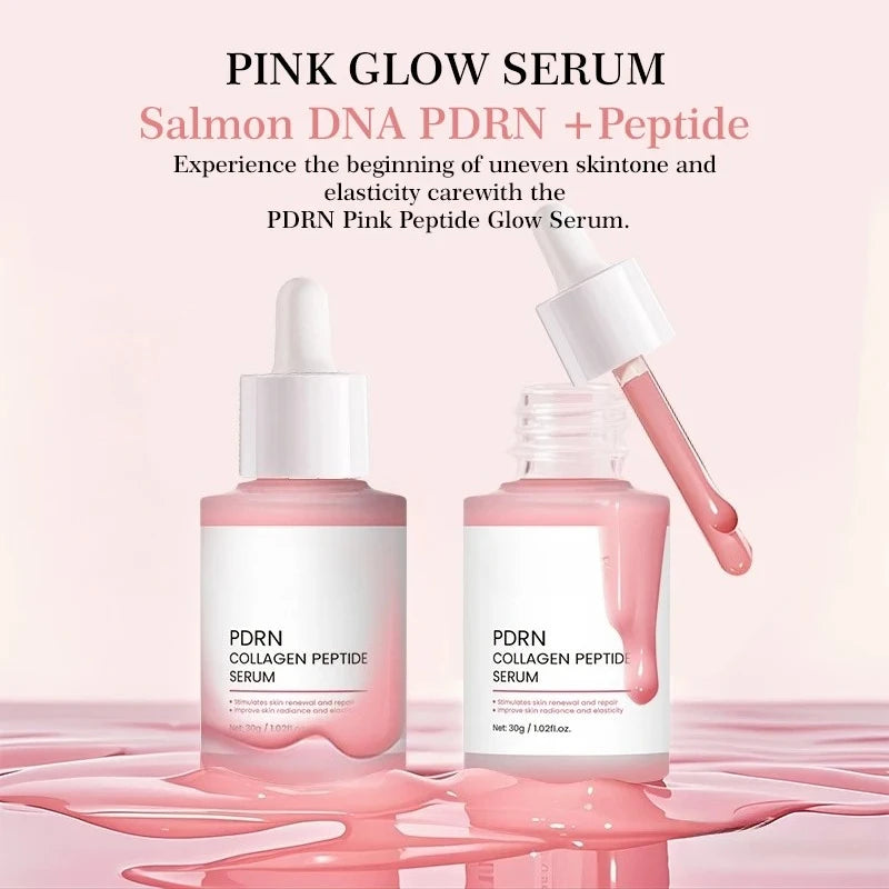 Collagen Peptide Facial Serum for Dull Skin Boosts Elasticity