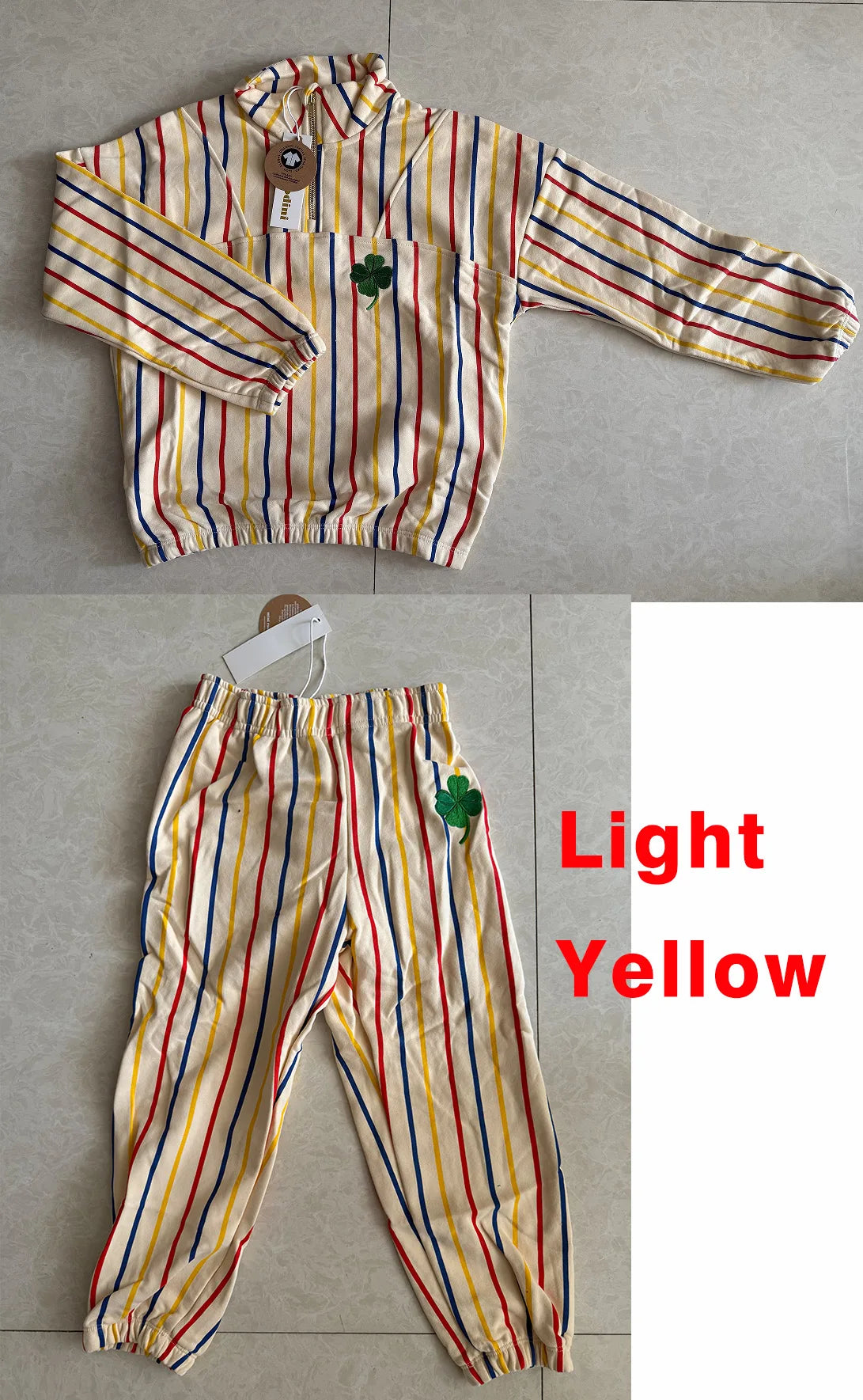Kids Clothes Set 2025 Autumn Winter MR Rodini Boys Girls Sweatshirt Pants Ins Baby Cotton Sports Top Trousers Children T Shirt