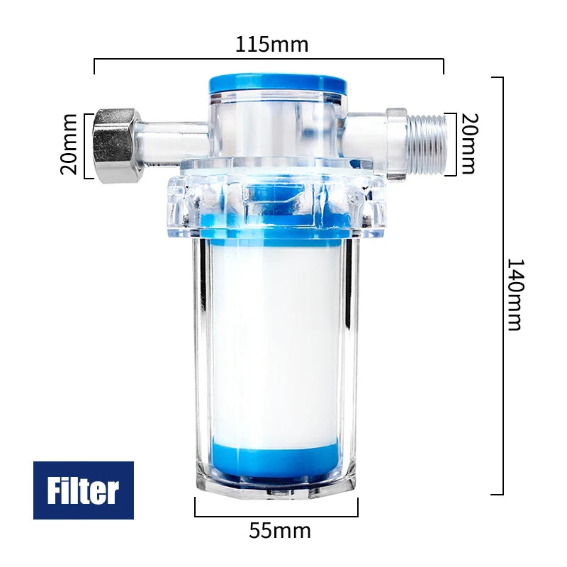 1Pc Water Pipe Filter Household Kitchen Faucets Filter Washing Machine Water Heater Impurity Removal Purifier Filter Accessories