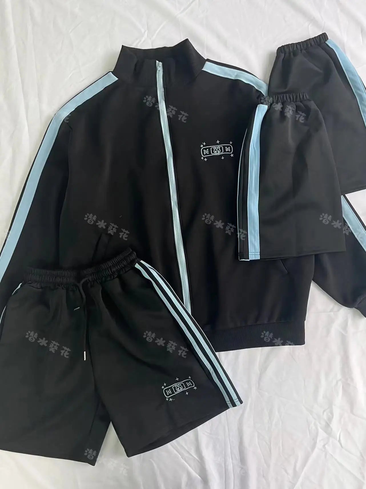 Original Sweatshirt Jacket Autumn Winter New Harajuku Two-dimensional Angel Zipper Cardigan Hoodies Coat Student Y2K Aesthetic