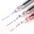 Diamond Tip Gel Pens 0.38mm 3-Pack