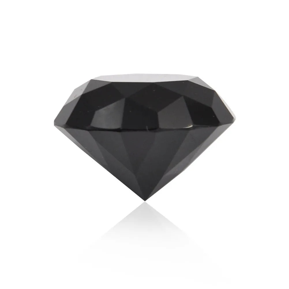 Glass Crystal Diamond Shape Paperweights Facet Jewel Wedding Decor Gift 30mm