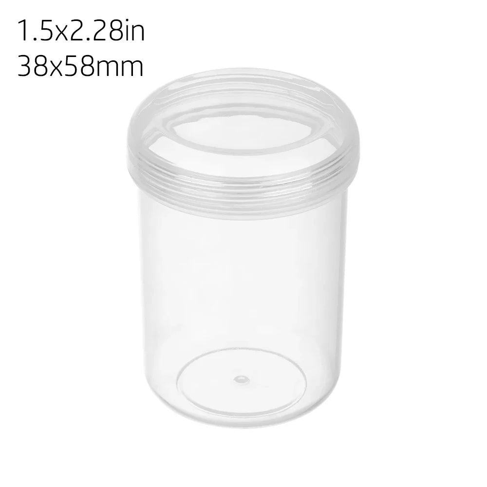 1pc Small Plastic Home Items Sundries Organizer Case Transparent Storage Box Jewelry Beads Container Fishing Tools Storage Box
