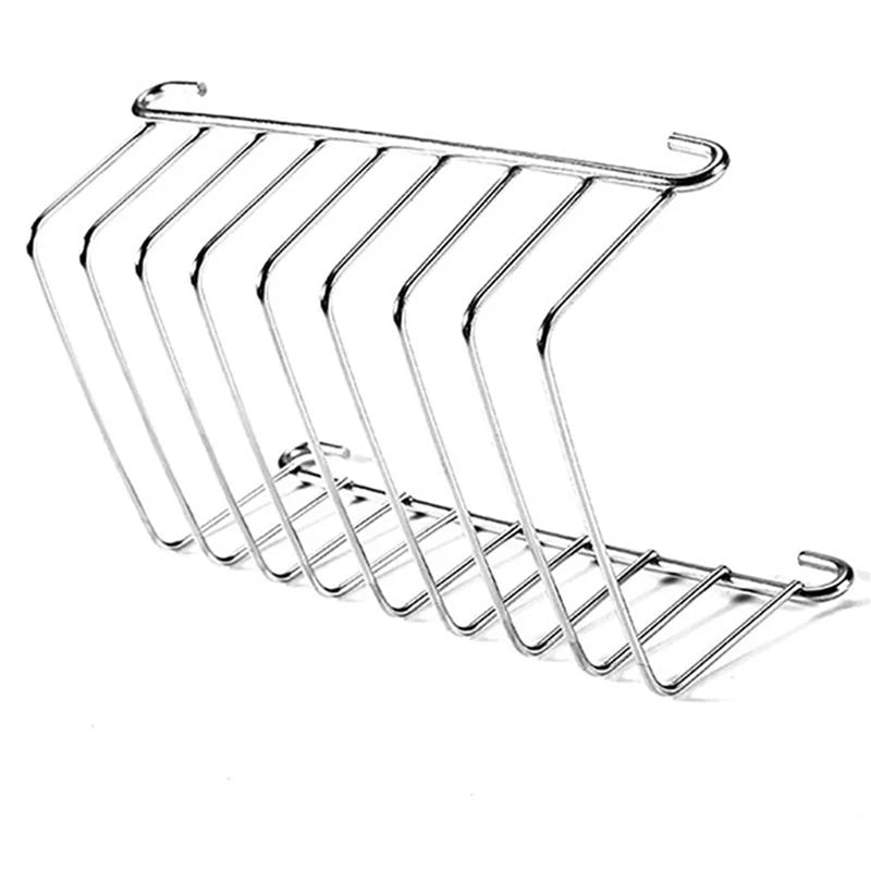 Stainless Steel Toast And Bread Rack Rectangle Food Display Tool For Air Fryer Accessories Food Tool Toast Rack For Kitchen