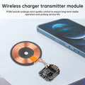 15W High Power Wireless Charger Module Wireless Charger Transmitter Module PCBA Board Coil Support Magnetic Pop-up Window