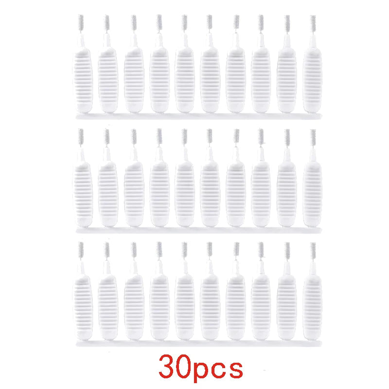 New 20pcs/set Shower Head Cleaning Brush Washing Anti-clogging Small Brush Pore Gap Cleaning Brush For Kitchen Toilet Phone Hole