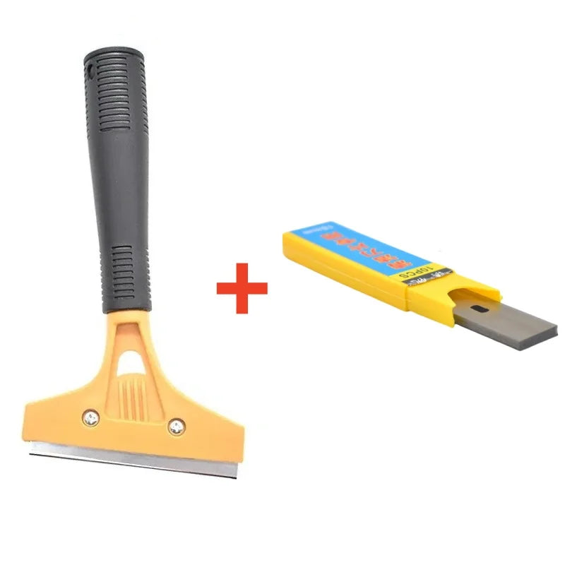 New 10cm Cleaning Shovel Cutter Portable Cleaning Knife Glass Floor Tiles Scraper Blade Seam Removal Household Kitchen Hand Tool