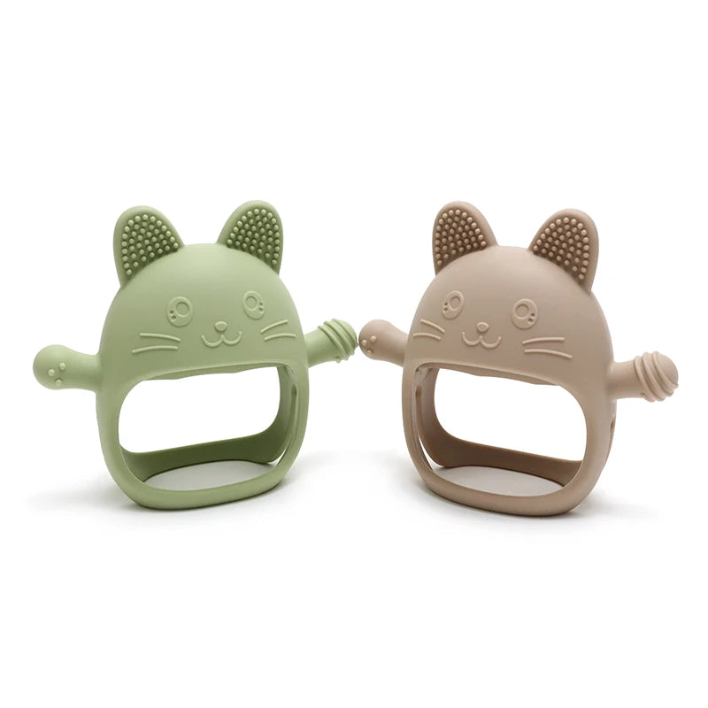 Mother Kids 1Pcs Food Grade Baby Toys Silicone Teether