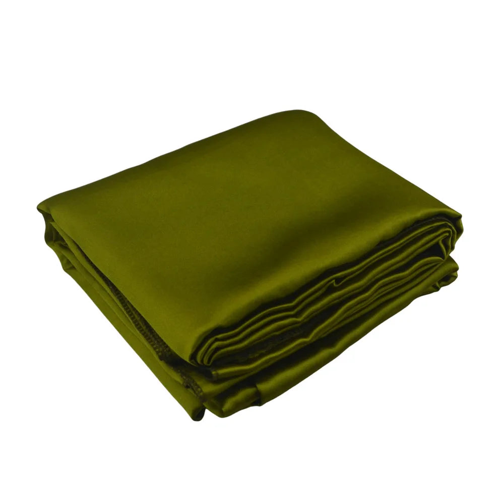 Round 108" Satin Tablecloth For Wedding Christmas Baby Shower Birthday Party Decoration Restaurant Coffee/Dining Table Cover