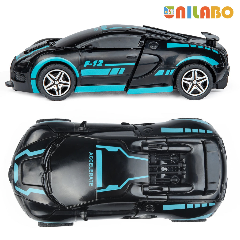 Transformable Robot Sports Car Toys