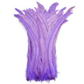 Top Quality 50 Pcs Pure White Rooster Tail Feather 30-35cm 12-14inch Natural Feathers Wedding Decoration clothing accessories