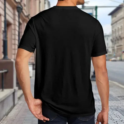 Men's Cotton Correctional Officer T-Shirt - Casual Round Neck