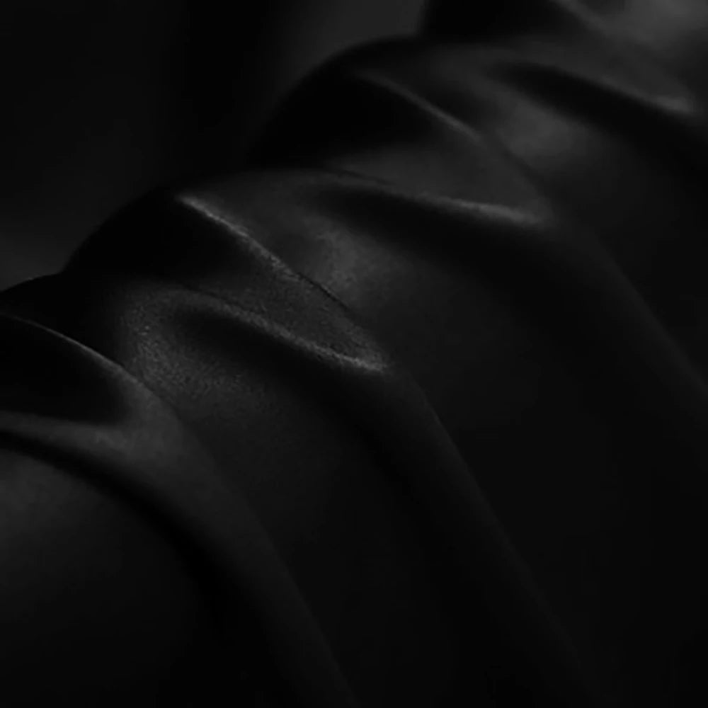 CISULI Pure Silk Stretch Satin Fabric,16momme,Width 140cm,Silk Lycra,Shirt and Dress Cloth Material