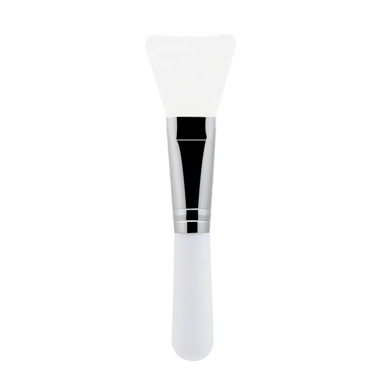 1PC Professional Double Ending Soft Bristle Silicone Wear-resistant Facial Flexible Mask Brush Skin Care Cleaning Beauty Tools