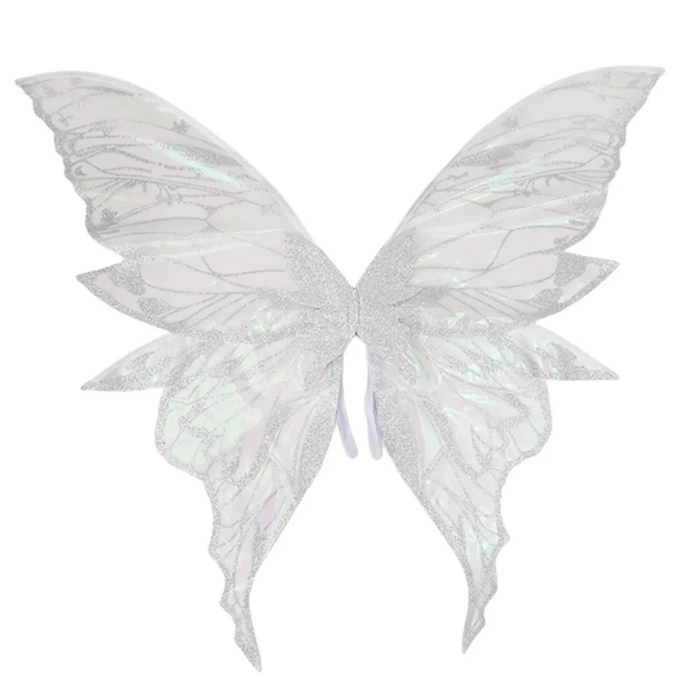 Adults Fairy Wings Girls Sparkling Angel Wings  Costume Wings for Halloween Costume Dress up Party Favor Christmas Gift