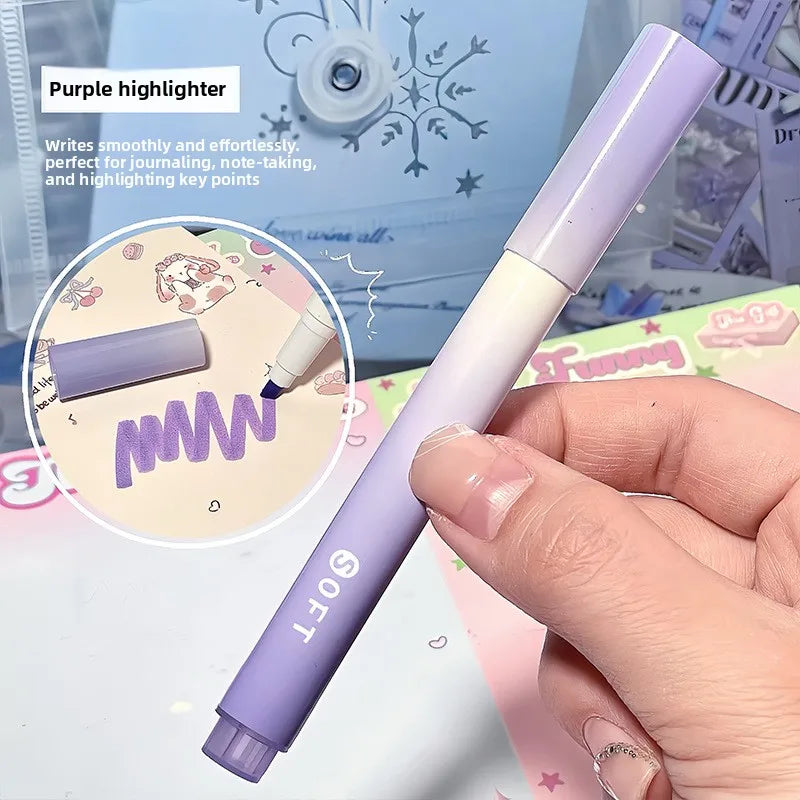 Multifunctional stationery set with high aesthetic gradient student learning