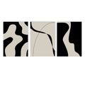 Minimalist Aesthetic Black And White Canvas Print Nordic Poster Abstract Paintings For Living Room Wall Art Pictures Room Decor