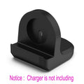 Wireless Charger Holder For Samsung Watch 7 40/44mm Charging Dock Station For Galaxy Watch 5/6 45/46mm Silicone Charger Cradle