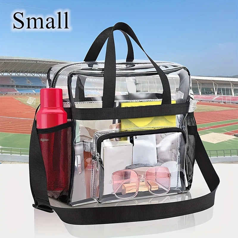 Men's Women's Cosmetic Bag Transparent Waterproof Large-Capacity Lipstick Toiletries Skin Care Products Organizer Makeup Bag