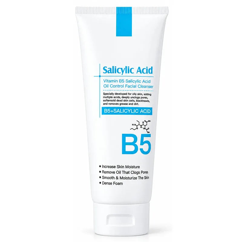 Vitamin B5 Salicylic Acid Facial Cleanser and Moisturizing Cream