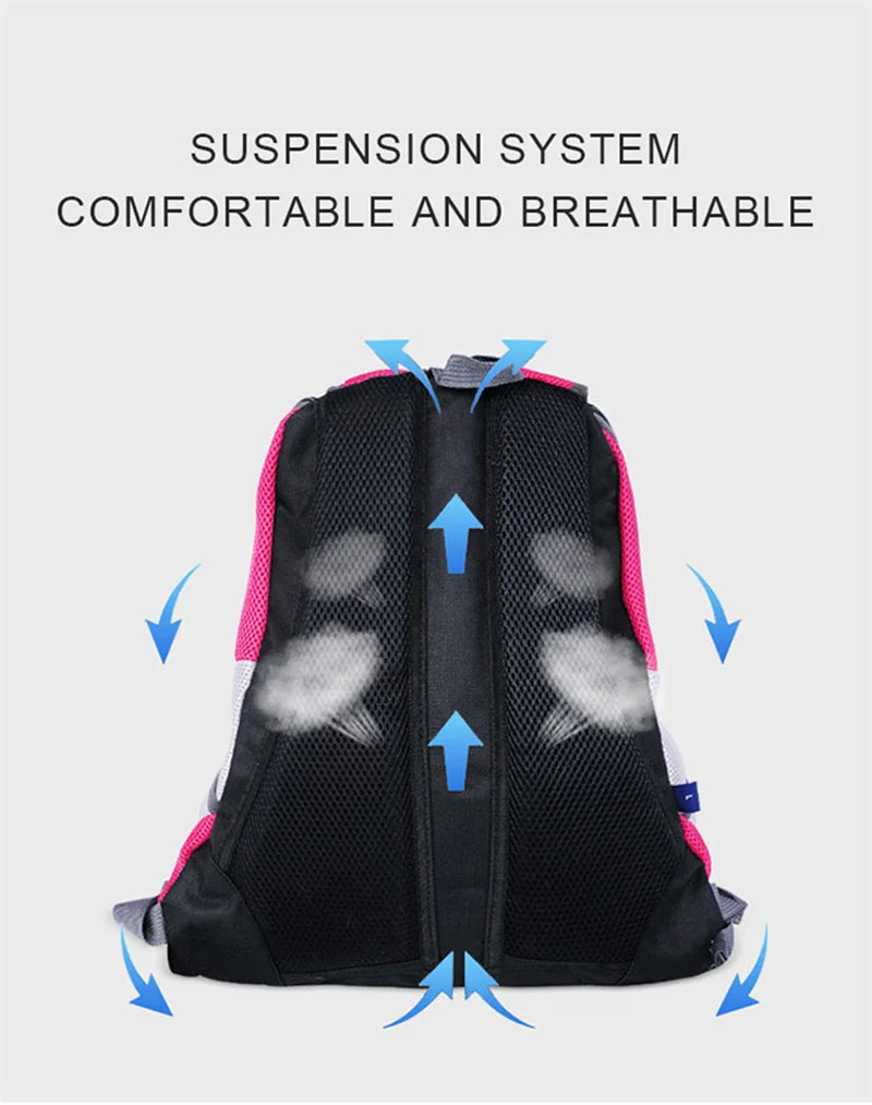 Foldable chest bag, pet bag, outdoor backpack, portable cat backpack for travel, breathable pet backpack for dogs