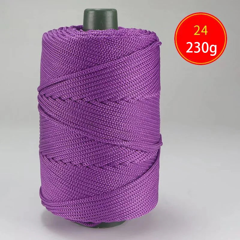 225g Lightweight Ice Silk Thread Handcrafted for Summer Cool Hats, Sun Hats, Storage Baskets, Seat Cushions, Yarn