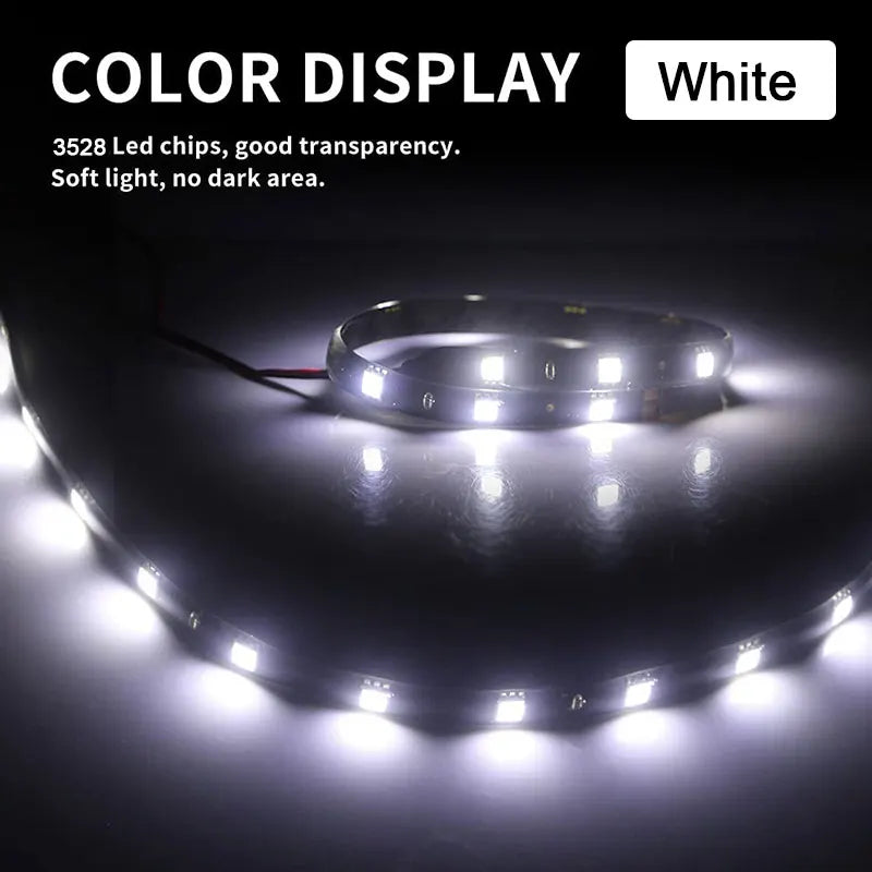 12V 30cm Waterproof Flexible Car LED Strips