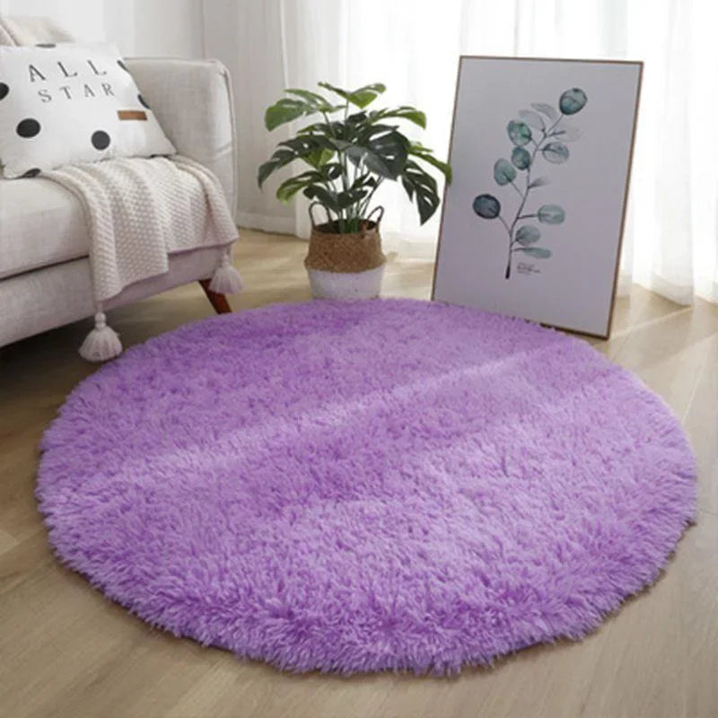VIKAMA Simple Pink Girly Heart Plush Carpet Bedroom Bed Blanket Room Full Of Easy To Care Carpet Cute Princess Carpet Home Decor