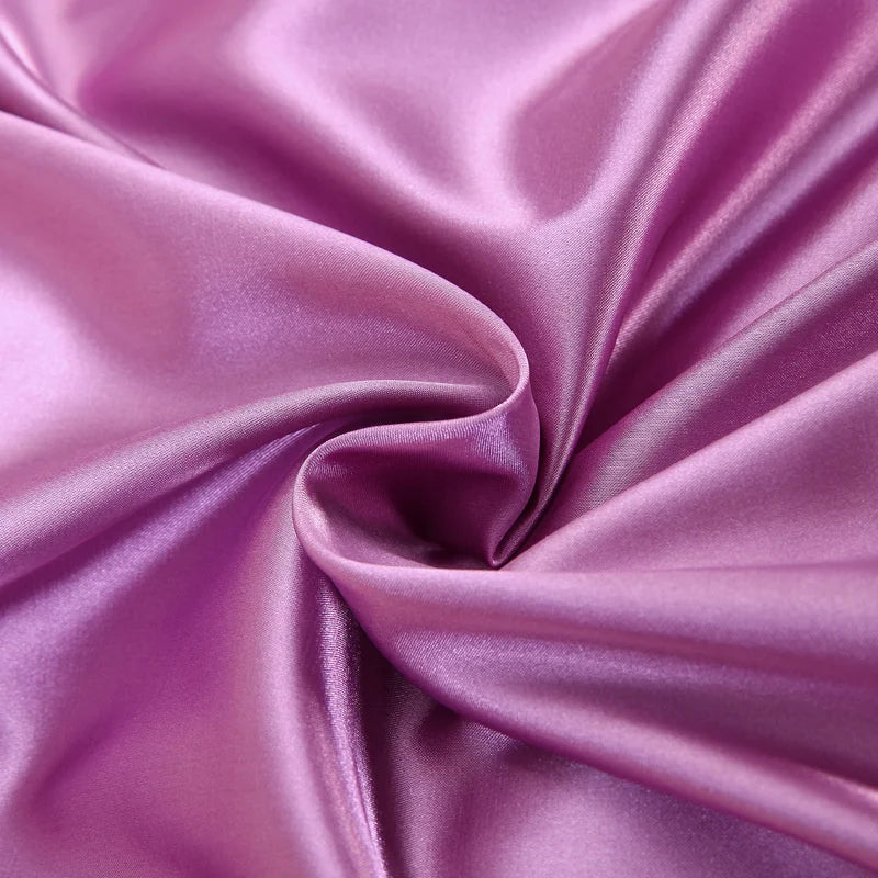 2PCS Pillowcase 100% Silk Pillow Cover Silky Satin Hair Beauty Pillow case Comfortable Pillow Case Home Decor wholesale 51*76CM