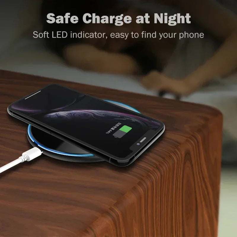 15W Fast Wireless Charger for Xiaomi 15 14 13 12 12S Pro Ultra/Xiaomi 14T Pro Wireless Charging Pad with Type-C Cable