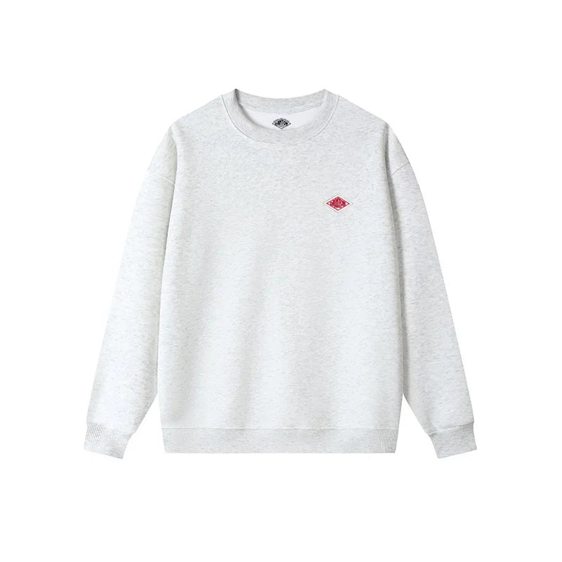 Exported to Japan Winter Fashion Sweatshirt Men/Women Same Embroidery Cotton O-Neck Long Sleeve Tracksuit Top Loose Comfortable