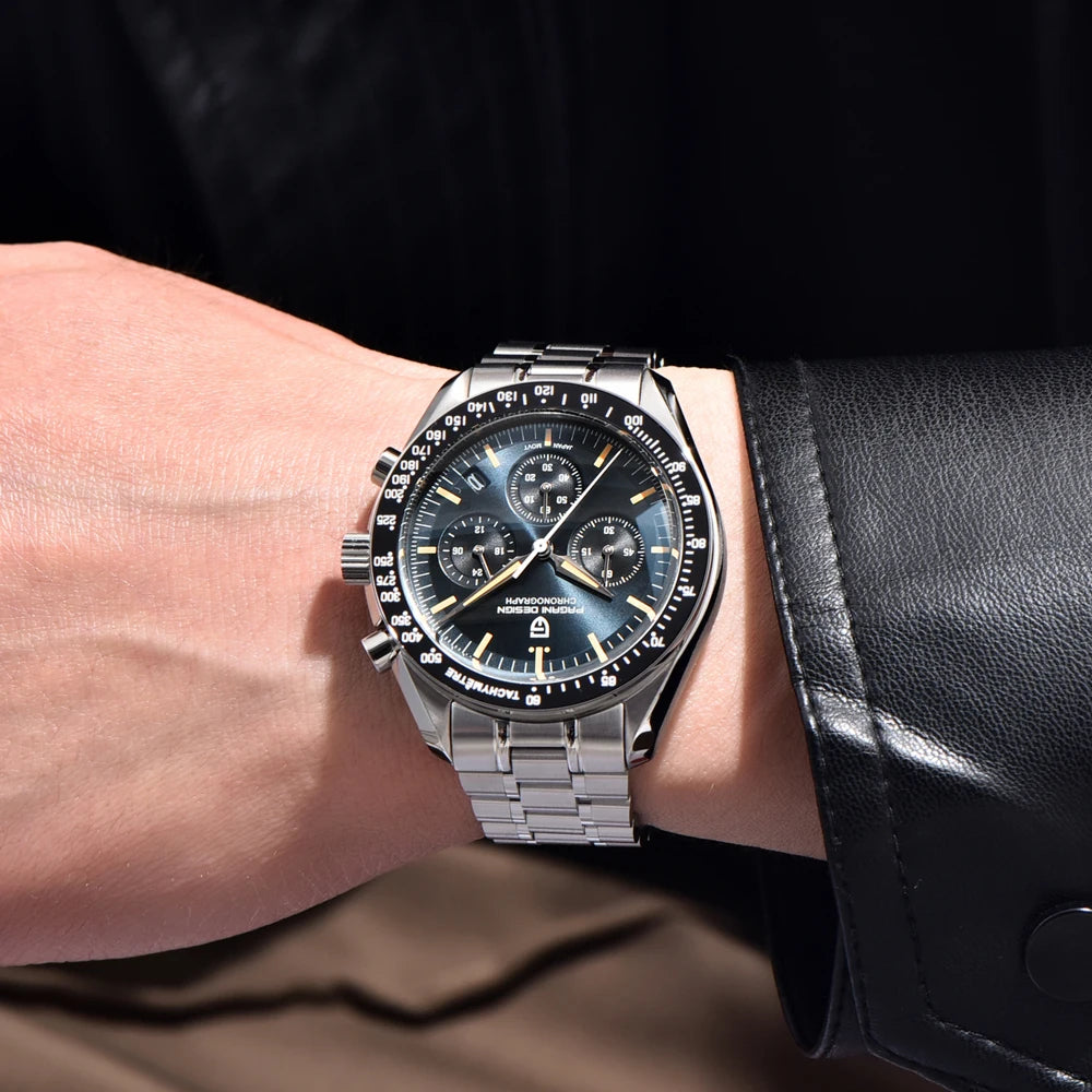 PAGANI DESIGN Moon V6 Men's Watches Luxury Quartz Watch