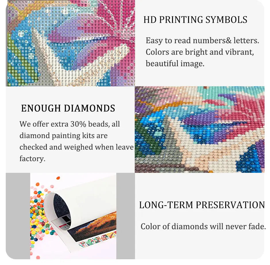 Starfish 5D Diamond Painting Fantasy Shell Seaside Scenery Full Diamond Embroidery Mosaic Cross Stitch Kits Bedroom Home Decor