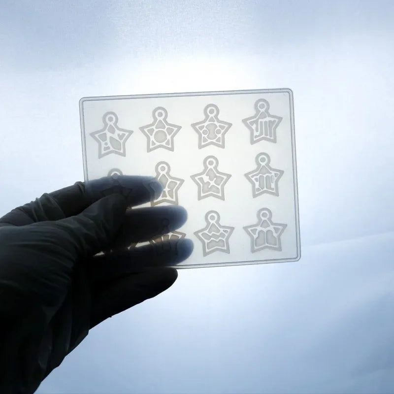 12 Zodiac Constellation Resin Molds Round Star Zodiac Sign Epoxy Silicone Casting Mould for DIY Jewelry Crafts Making Supplies