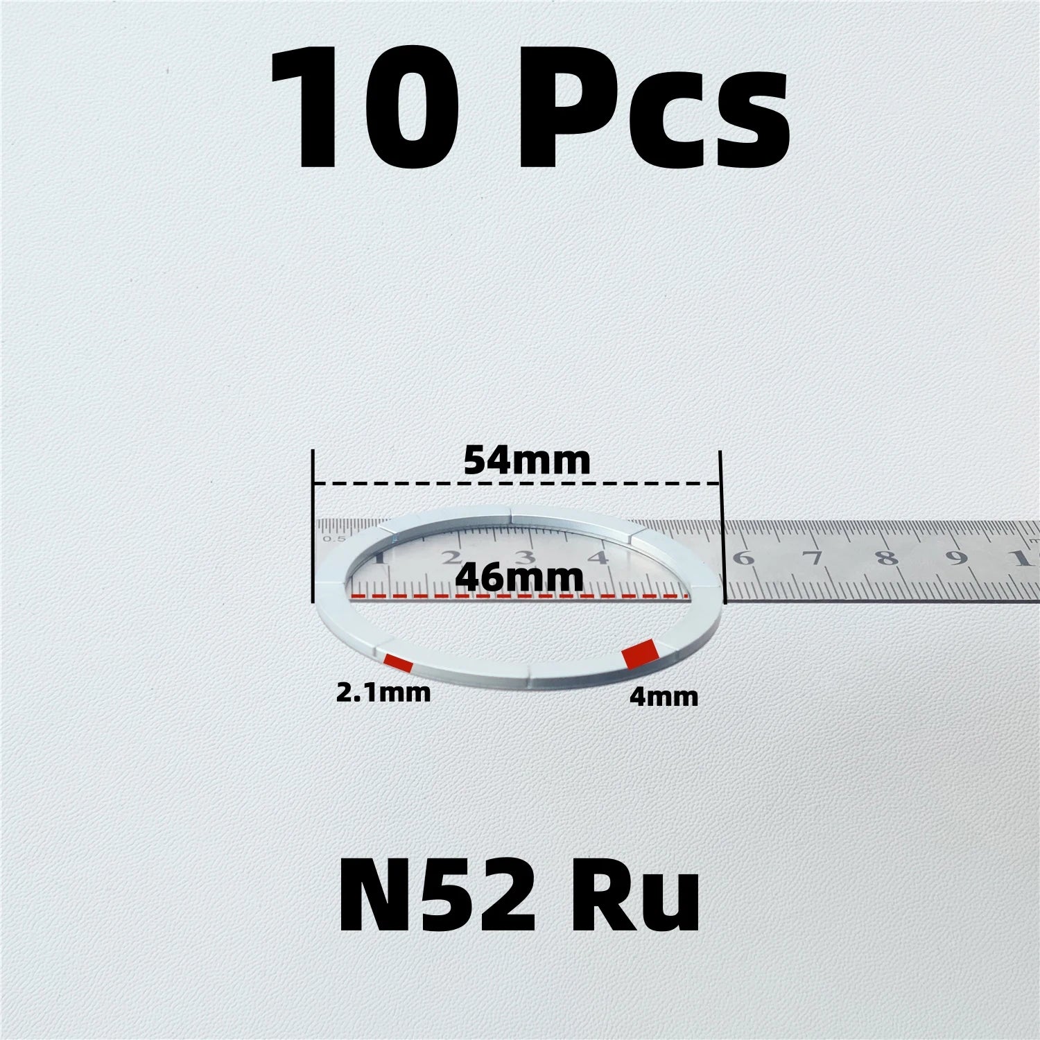 10Pcs 2.1mm Neodymium Strong Magnet For Magsafe Wireless Charger Universal Mobile Phone DIY Magnetic Power Bank DIY Magnets
