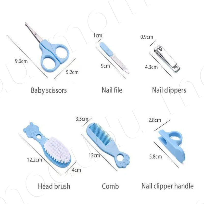 6-Piece Baby Grooming and Nail Care Kit