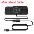 30W Fast Car Wireless Charger Pad for iPhone 15 14 13 12 Samsung Huawei AirPods Phone Non-slip Quick Car Wireless Charging Stand