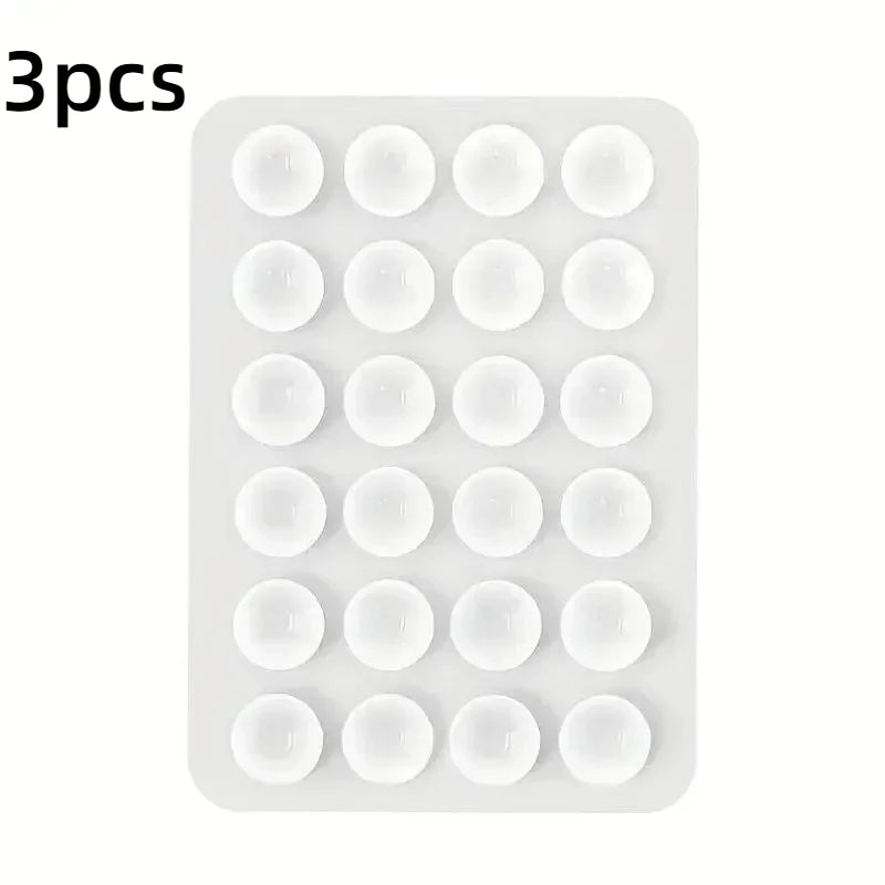 Silicone Suction Cup Phone Case Mount - Double-Sided Hands-Free
