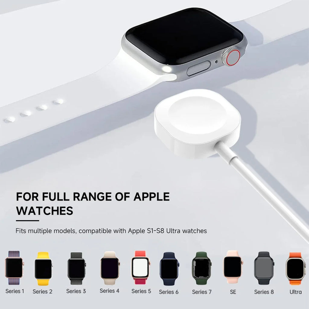 Magnetic Wireless Charger For Apple Watch Series 9 8 7 Ultra 2 SE fast Charging Cable Accessories For iWatch 8 7 6 5 4 3 2 1