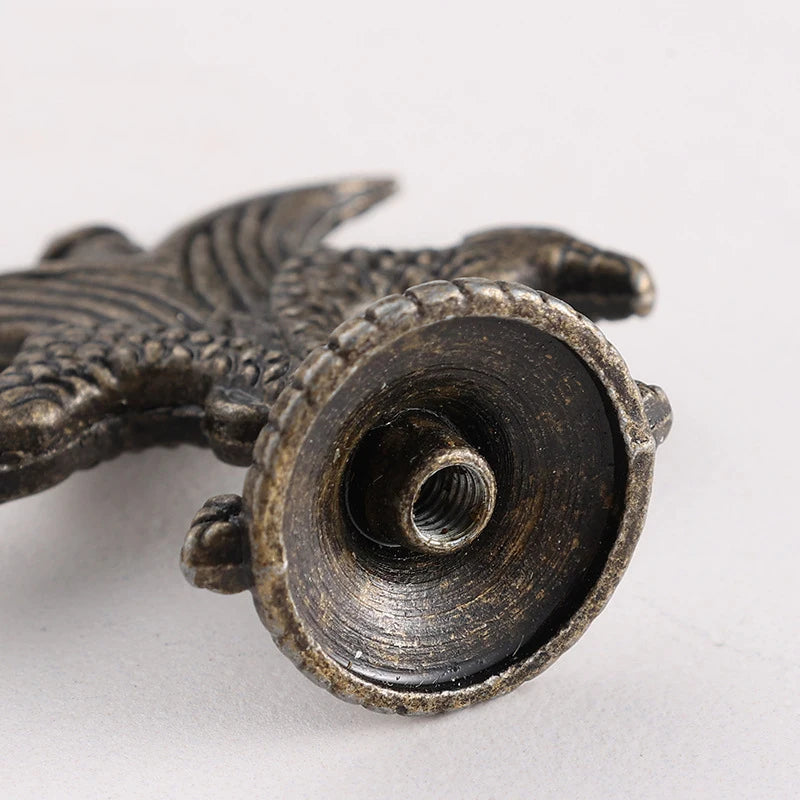 Antique Bronze Kitchen Cabinet Drawer Knob Dresser Cupboard Wardrobe Furniture Pulls Handle Vintage Wooden Box Jewelry Box Knobs