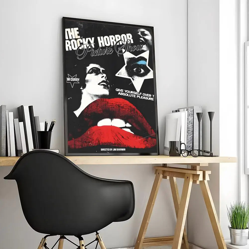 The Rocky Horror Picture Show Movie Painting Calligraphy Canvas Poster: Crease Free Waterproof Durable All Space Wall Decor