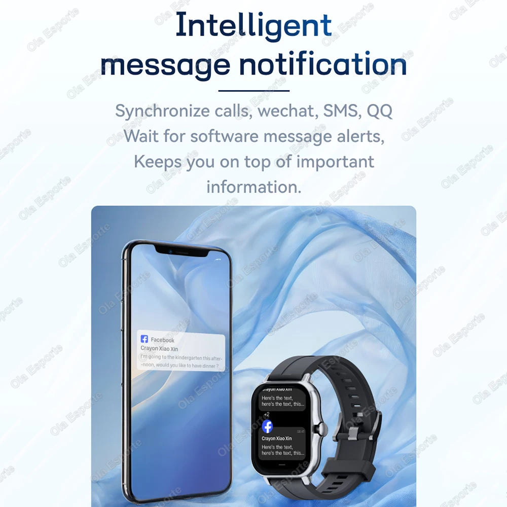 Smart Watch 1.83" Hd Screen Bluetooth Call Heart Rate