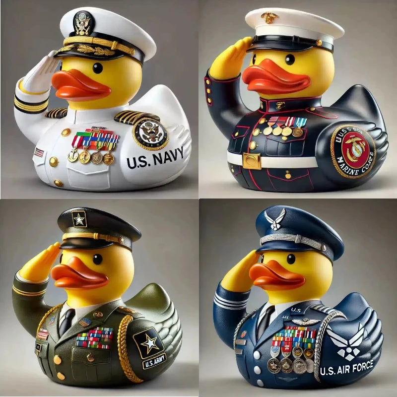 Captain's Duck Cruise Ornament Desktop Car Decoration Cross-Border New Product Unique Gift for Friends