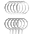 10/5/1PCS Thin Magnetic Metal Plate Ring For Magsafe Wireless Charger Iron Sheet Sticker Magnet Car Phone Holder Universal