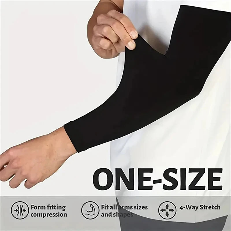 Men's and Women's Summer Cycling Arm Protection Ice Silk